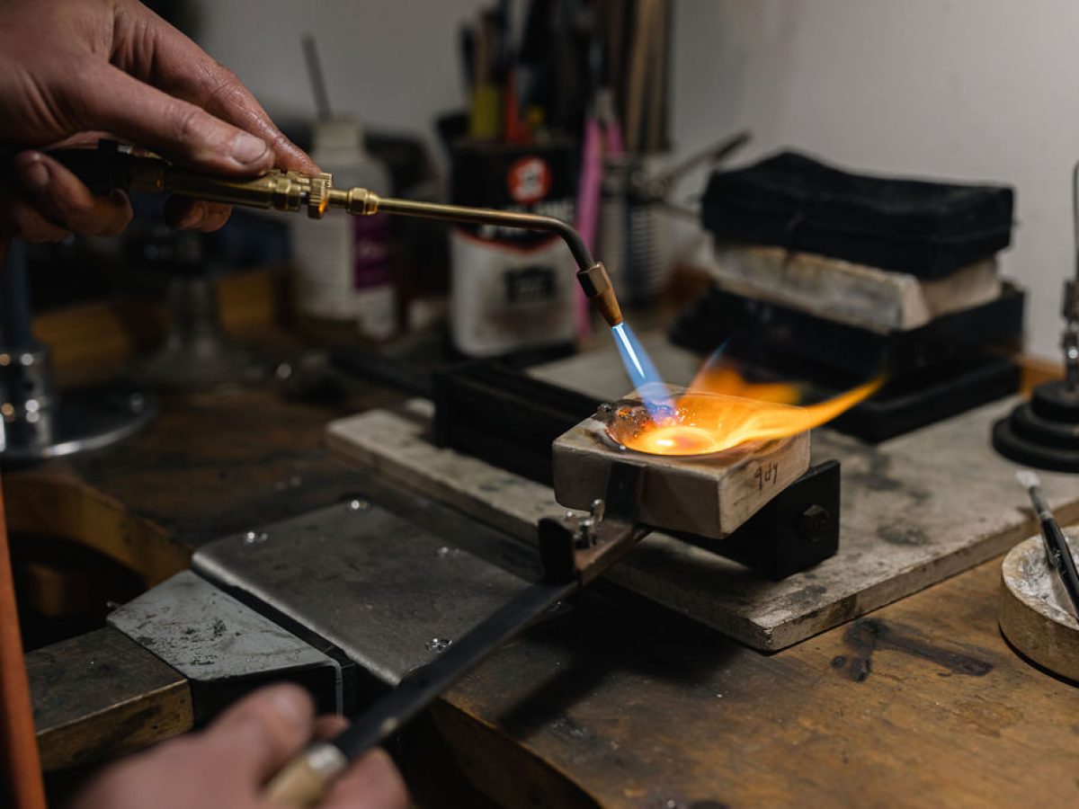 Ajm jewellery bespoke, handmade, remodelled, meltdown in Medway workshop.